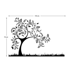 Tree with grass' Wall Sticker