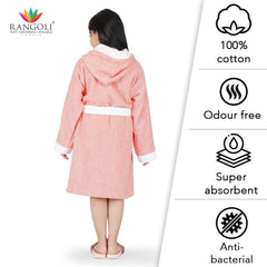 Kids Cotton Bathrobe Features