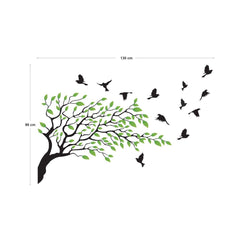 Flowers Branch Wall Sticker