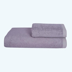 600 GSM Bamboo Towels Set Of 2 - Grey