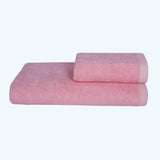 600 GSM Bamboo Towels Set Of 2 - Peach