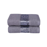 Century 450 GSM Hand Towel Set of 2 - Grey