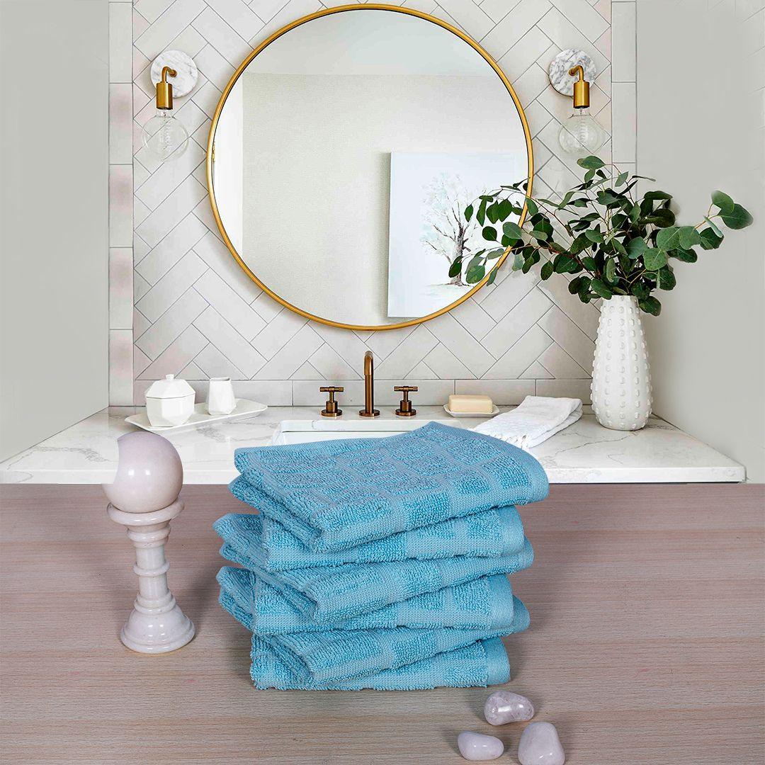 Stonewall Hand Towel Set Of 6 - Blue