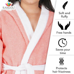 Kids Cotton Bathrobe Features