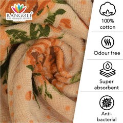 Blossom 450 GSM Cotton Towel Set of 4 - Features