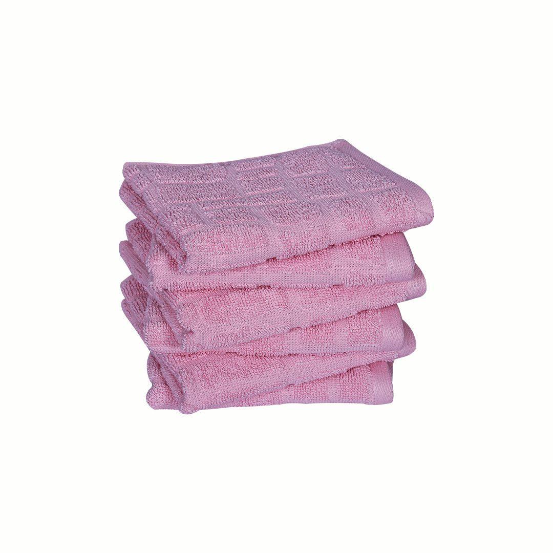 Stonewall Hand Towel Set Of 6 - Pink