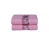 Century 450 GSM Hand Towel Set of 2 - Pink
