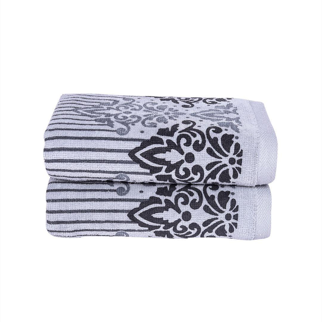 Valle Hand Towel - Grey