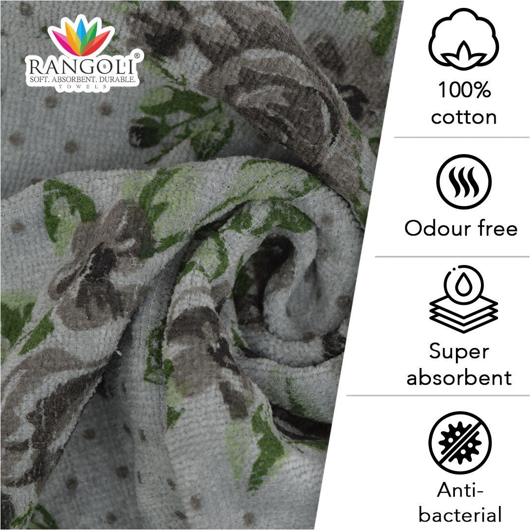 Blossom 450 GSM Cotton Hand Towel - Features