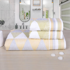 Frolina 500 GSM Towel Set of 3 - Beige