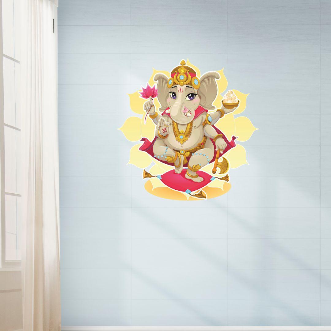 God Ganesh Wall Sticker