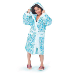 Jacquard Kids Bathrobe 400 GSM - Rangoli