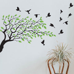 Flowers Branch Wall Sticker