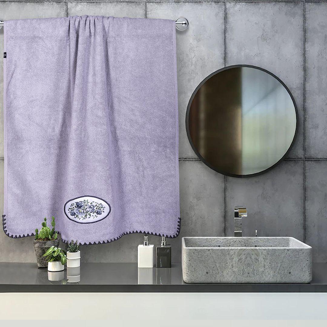 Gemstone Bath Towel - Grey