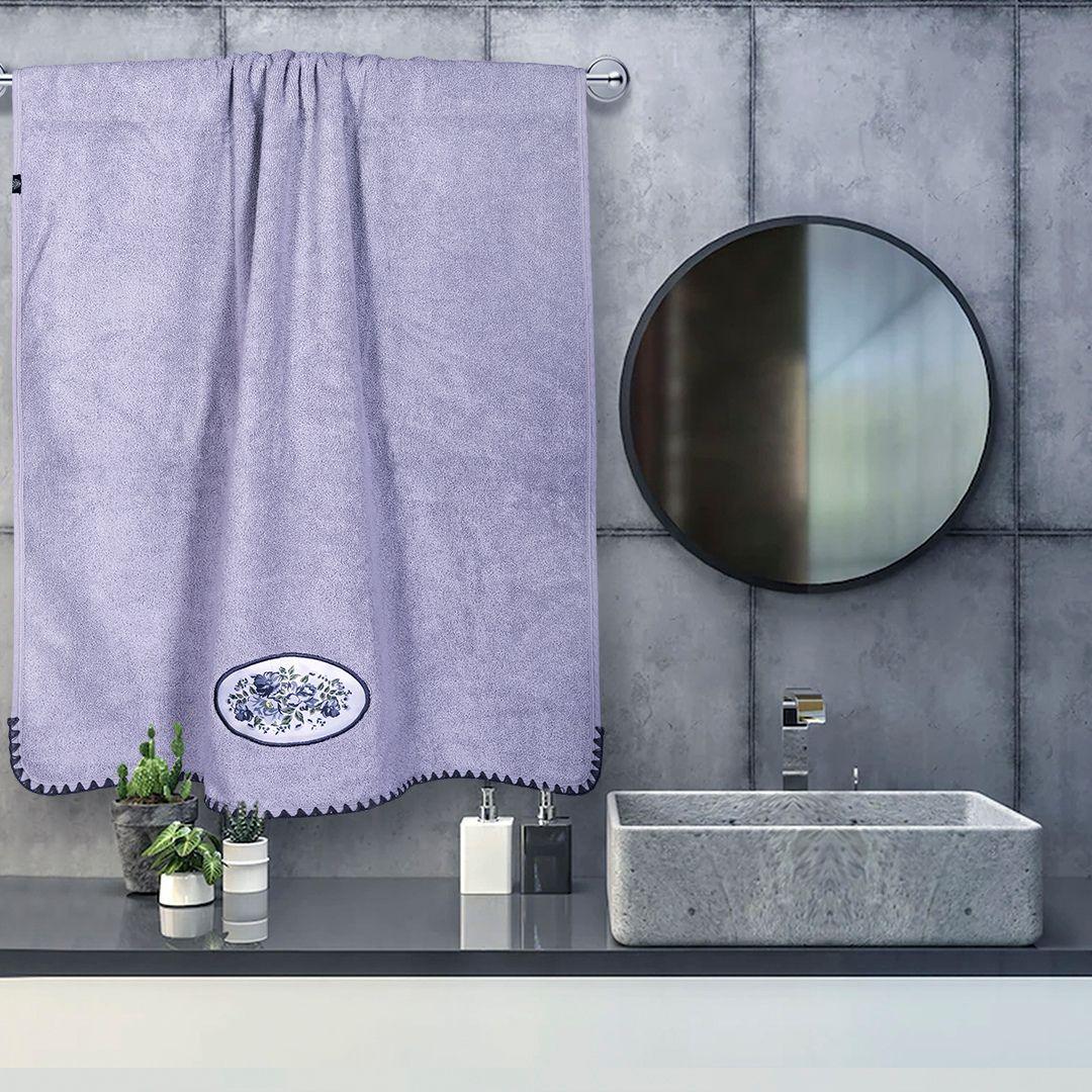 Gemstone Towel Set Of 4 - Grey