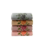 Blossom 450 GSM Cotton Bath Towel Set of 4