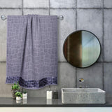 Stonewall Bath Towel Set Of 2 - Grey