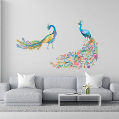 Slender Peacock Wall Sticker