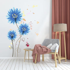 Autumn tree birds Wall Sticker