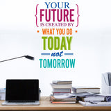 Typography - Office - Inspirational - Motivational - Quotes - Wall Sticker Wall Sticker 