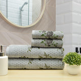 Blossom 450 GSM Cotton Towel Set of 4 - Grey