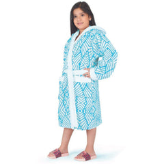 Jacquard Kids Bathrobe 400 GSM - Rangoli