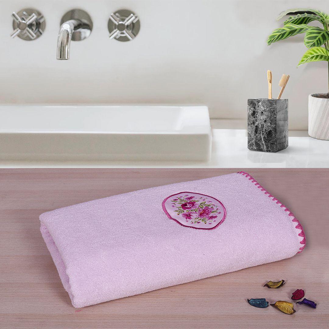 Gemstone Bath Towel - Pink