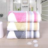 Frolina 500 GSM Hand Towel Set of 3, Multicolor