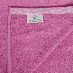 Purple Bamboo Towel Lebel