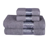 Century 450 GSM Cotton Towel Set of 4 - Grey