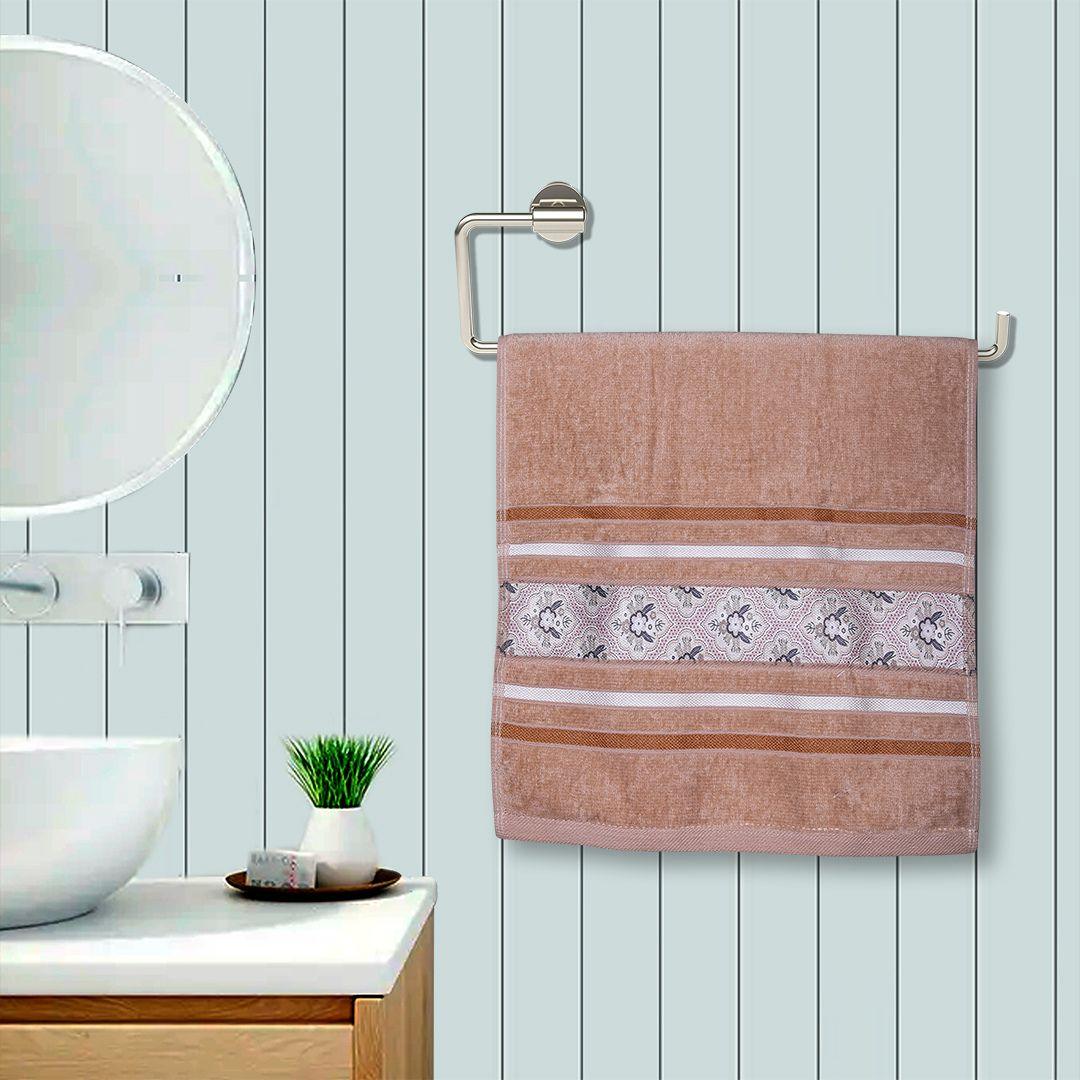 Oriental Hand Towel Set Of 2 - Light Beige