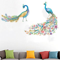 Slender Peacock Wall Sticker