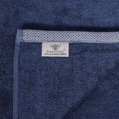 Blue Bamboo Towel Lebel