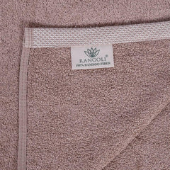  Beige Bamboo Towel Lebel