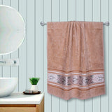 Oriental Bath Towel - Light Beige