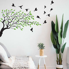 Flowers Branch Wall Sticker