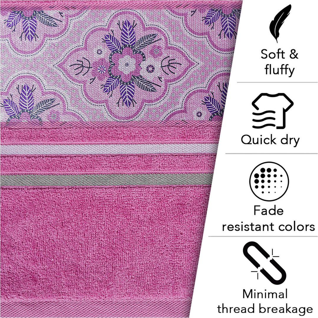 Oriental Bath Towel Set Of 2 - Features