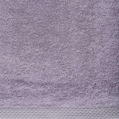 500 GSM Bamboo Hand Towels Set Of 4 - Purple & Grey | Ultra Soft & Highly Absorbent Towels - Rangoli