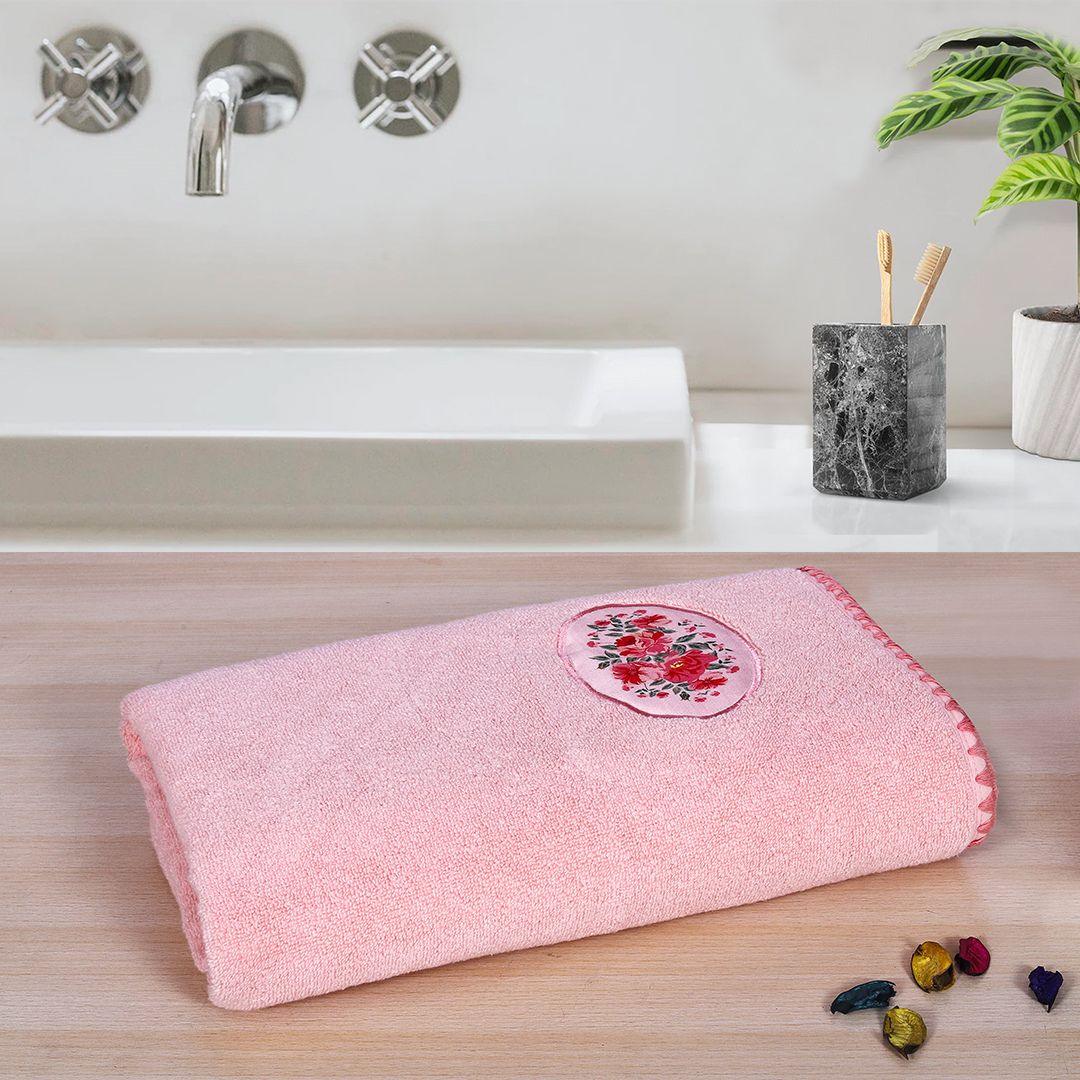 Gemstone Bath Towel - Peach