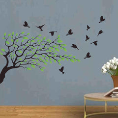 Flowers Branch Wall Sticker