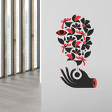 Hand of Ideas Wall Sticker (PVC Vinyl, 100 cm x55 cm, Multicolor)