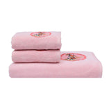 Prima Dream 100% Cotton Towel Set of 3 (Applique Embroidery), 450 GSM