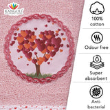 Love Tree  Hand Towel Set Of 2 - Features