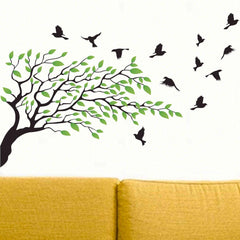 Flowers Branch Wall Sticker