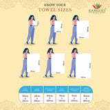 Oriental Set Of 4 - Towel Sizes