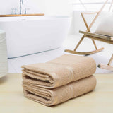 Super Comfy 100% Cotton Hand Towels, Beige