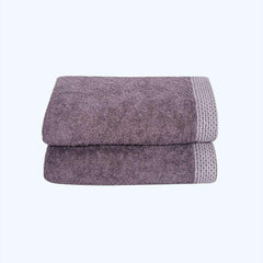  Bamboo Hand Towel Set Of 2 - Ash Grey