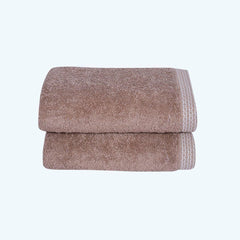  Bamboo Hand Towel Set Of 2 - Beige