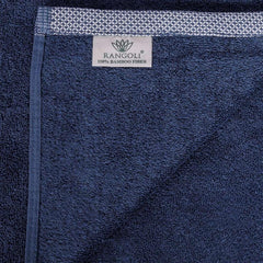 Blue Bamboo Hand Towel Lebel