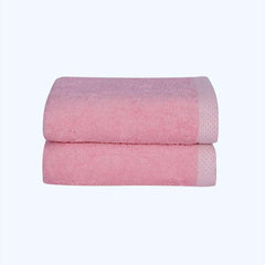 Bamboo Hand Towel Set - Peach